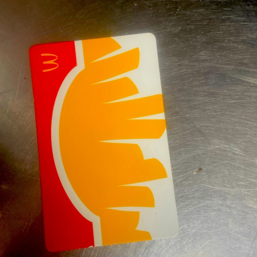McDonald’s gift card